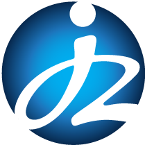 jz logo whiteblue